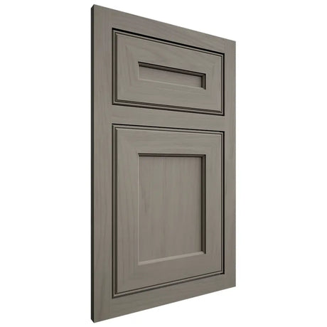 Shiloh Cabinetry Flush Inset Essex Alder Plain Cut Thyme Door
