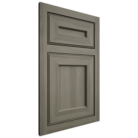 Shiloh Cabinetry Flush Inset Essex Hickory Plain Cut Thyme Door