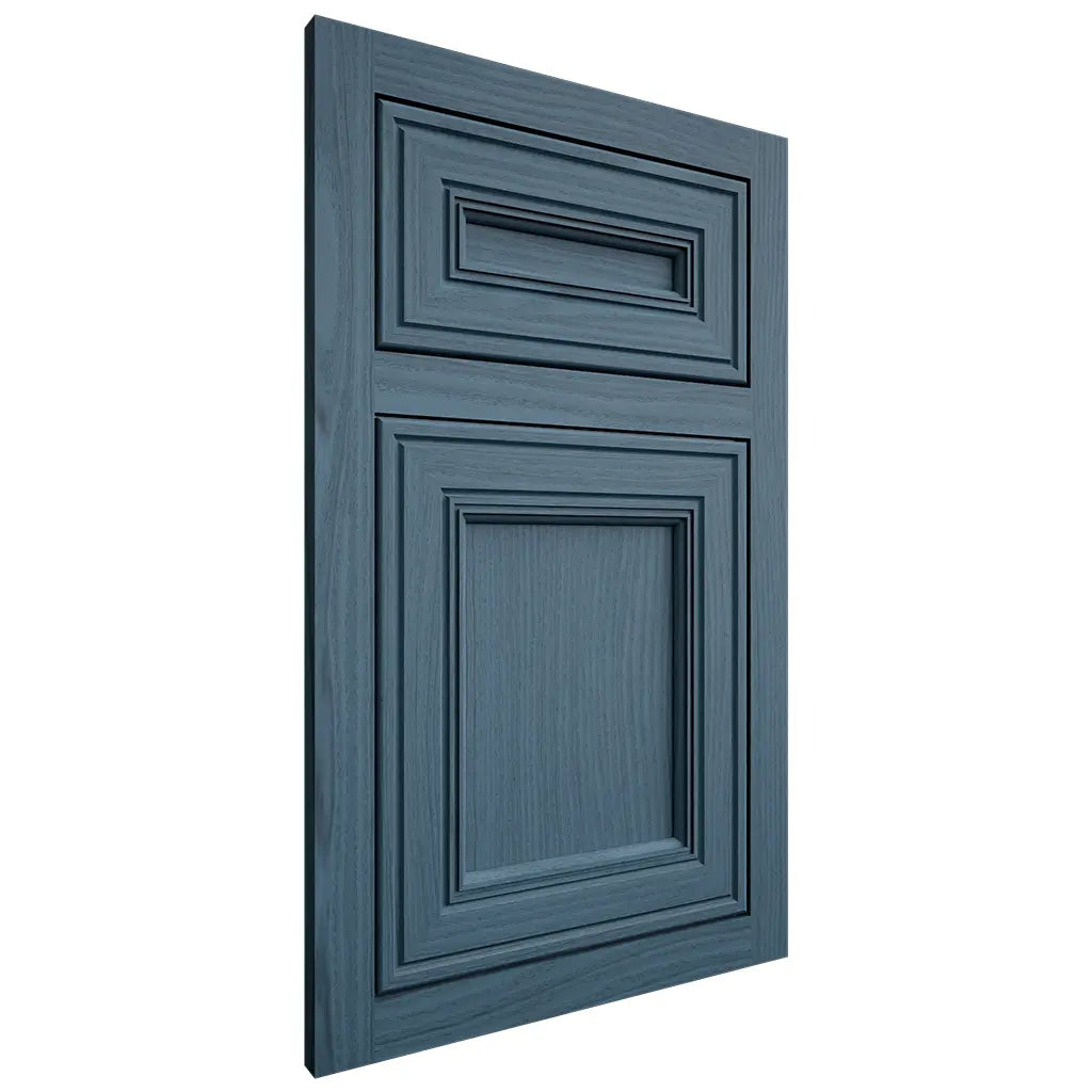 Shiloh Cabinetry Flush Inset Glenbrook White Oak Plain Cut Hudson Door