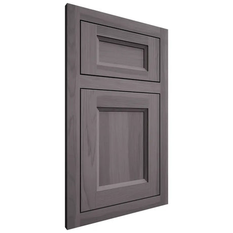 Shiloh Cabinetry Flush Inset Greensboro Hickory Plain Cut Cadet Door