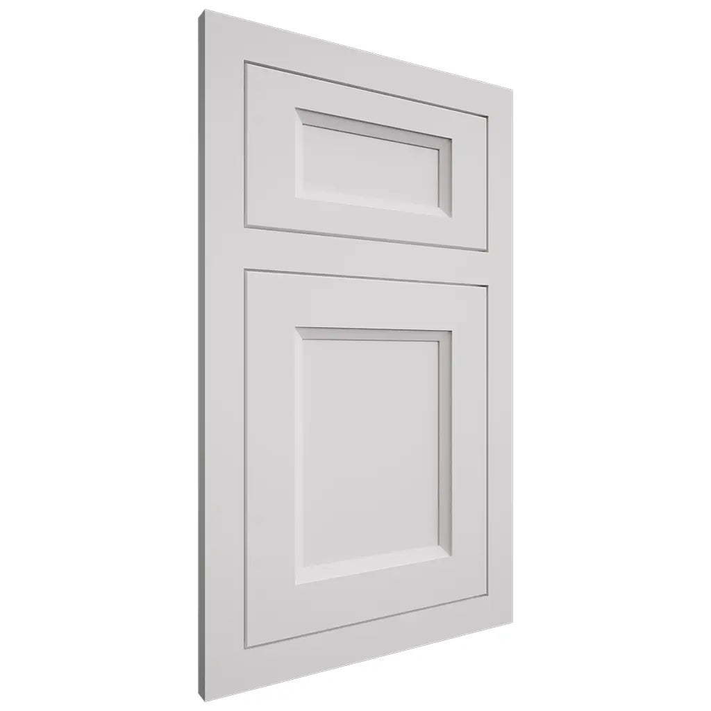 Shiloh Cabinetry Flush Inset Greensboro Paintable Polar Door