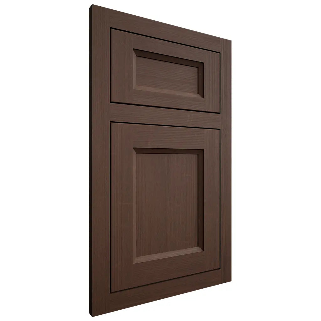 Shiloh Cabinetry Flush Inset Greensboro White Oak Quarter Sawn Braun Door