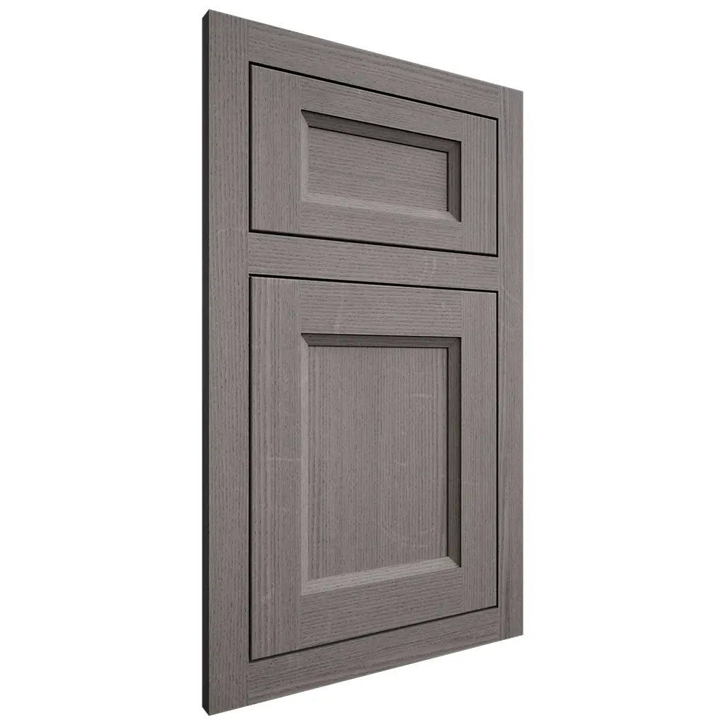 Shiloh Cabinetry Flush Inset Greensboro White Oak Quarter Sawn Flagstone Door