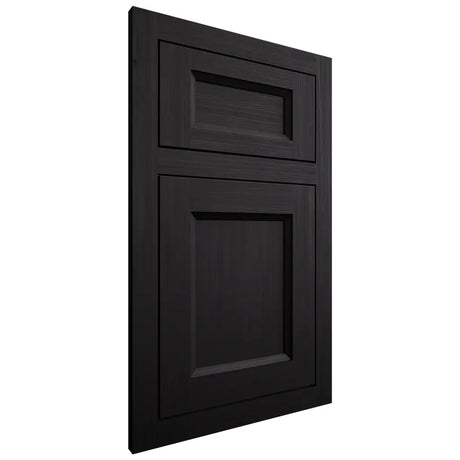 Shiloh Cabinetry Flush Inset Greensboro White Oak Quarter Sawn Ink Door