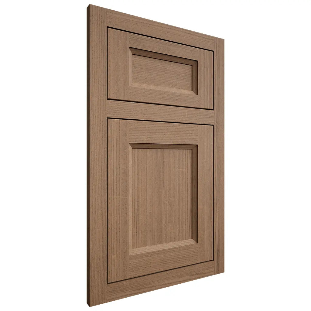Shiloh Cabinetry Flush Inset Greensboro White Oak Quarter Sawn Medium Door