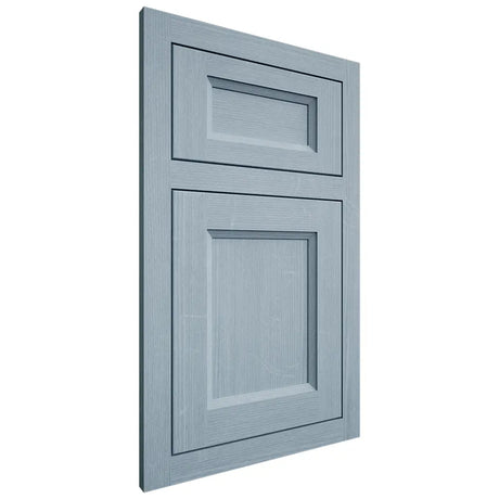 Shiloh Cabinetry Flush Inset Greensboro White Oak Quarter Sawn Sky Door
