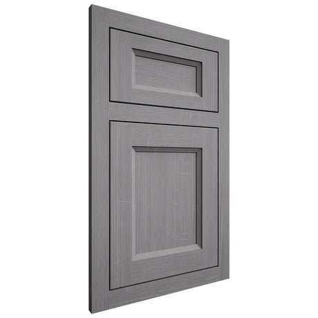 Shiloh Cabinetry Flush Inset Greensboro White Oak Quarter Sawn Sterling Door