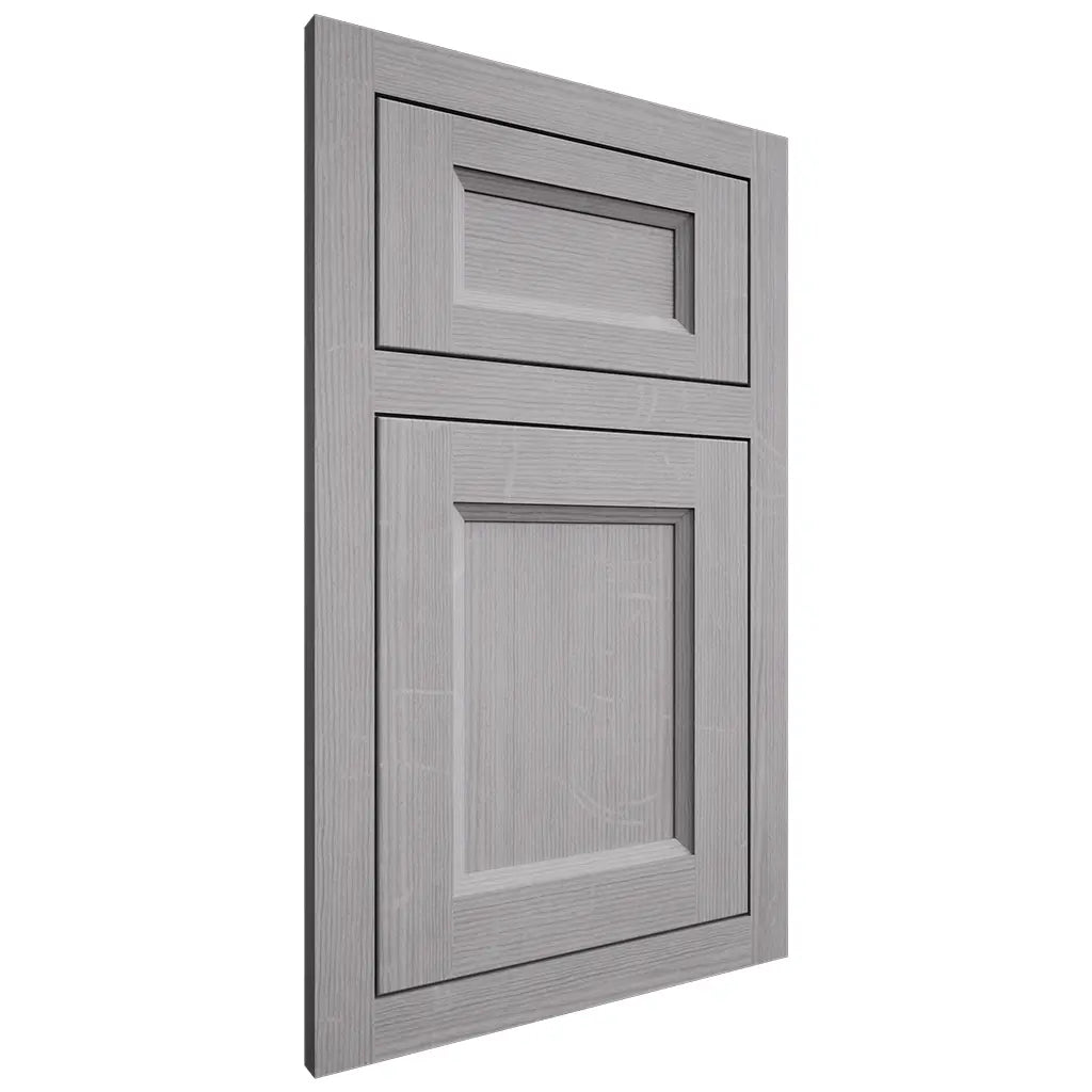 Shiloh Cabinetry Flush Inset Greensboro White Oak Quarter Sawn Stratus Door