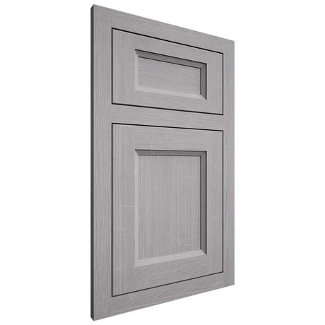 Shiloh Cabinetry Flush Inset Greensboro White Oak Quarter Sawn Stratus Door