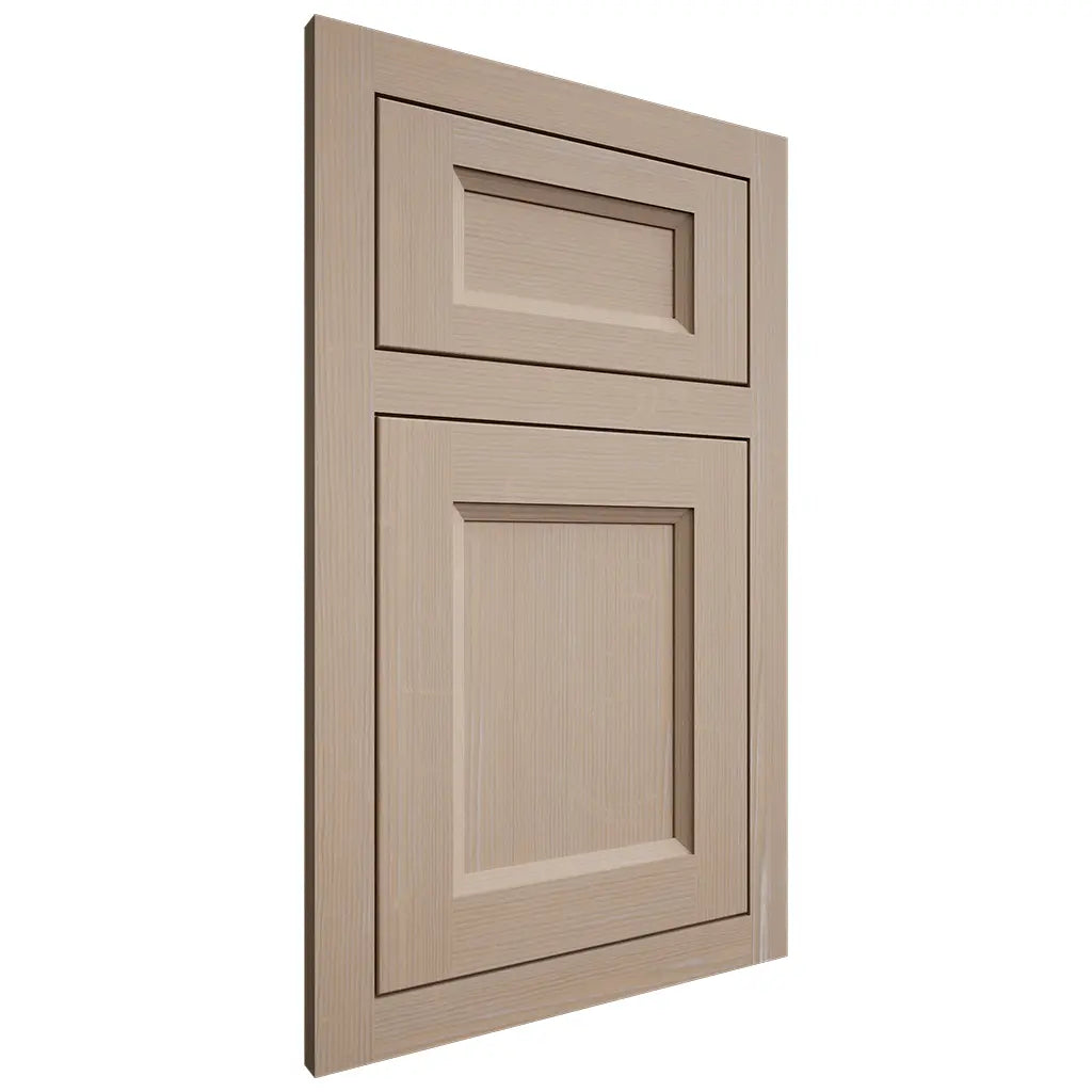 Shiloh Cabinetry Flush Inset Greensboro White Oak Quarter Sawn Straw Door