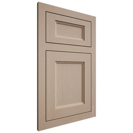 Shiloh Cabinetry Flush Inset Greensboro White Oak Quarter Sawn Straw Door