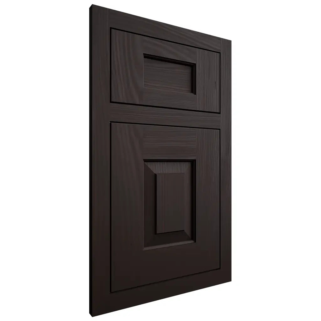 Shiloh Cabinetry Flush Inset Hamlin Alder Plain Cut Espresso Door