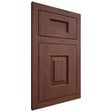 Shiloh Cabinetry Flush Inset Hamlin Cherry Plain Cut Bourbon Door