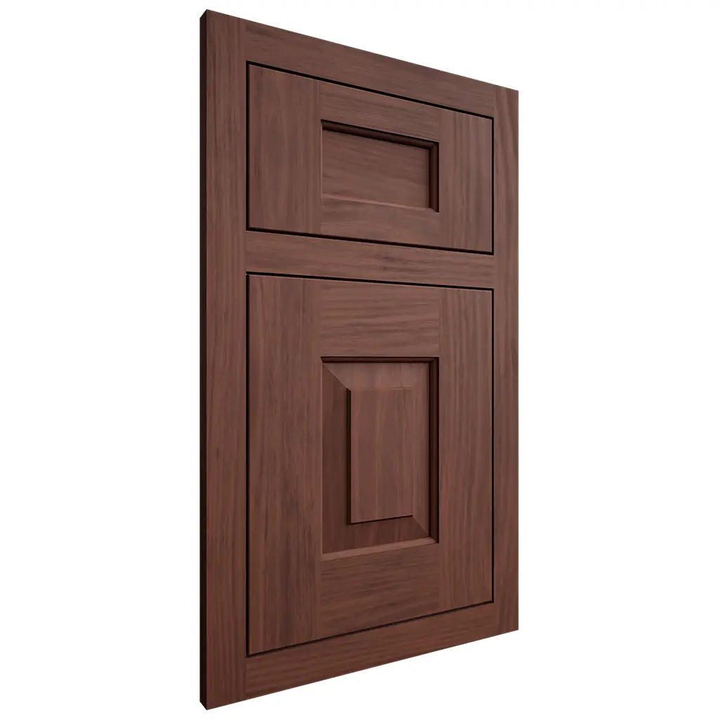 Shiloh Cabinetry Flush Inset Hamlin Cherry Plain Cut Bourbon Door