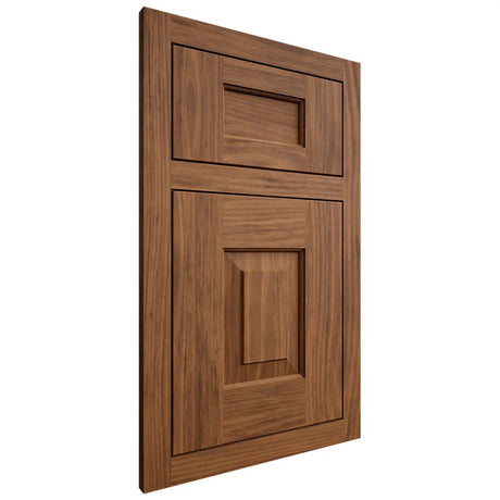 Shiloh Cabinetry Flush Inset Hamlin Cherry Plain Cut Carob Door