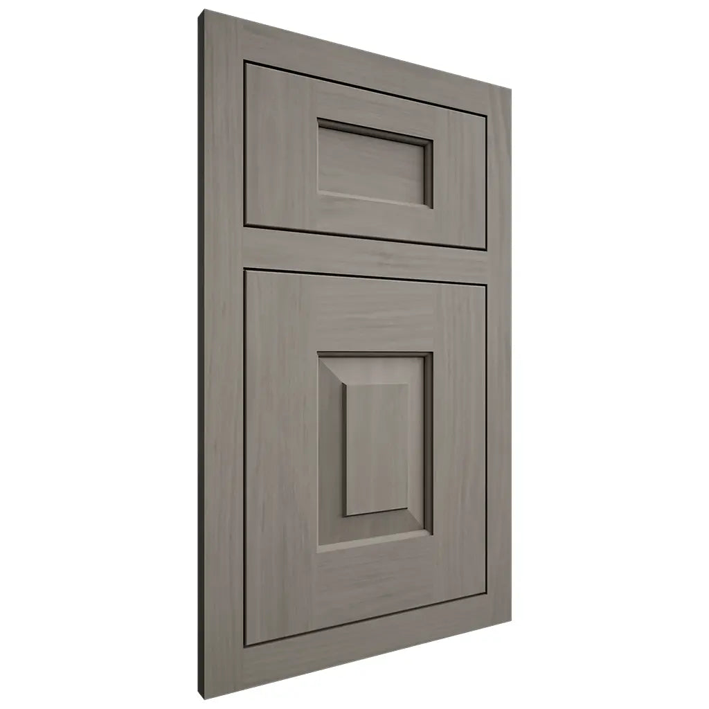 Shiloh Cabinetry Flush Inset Hamlin Cherry Plain Cut Thyme Door