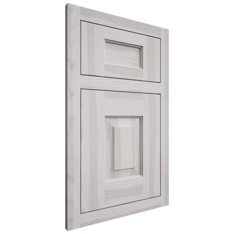 Shiloh Cabinetry Flush Inset Hamlin Hickory Plain Cut Cotton Door