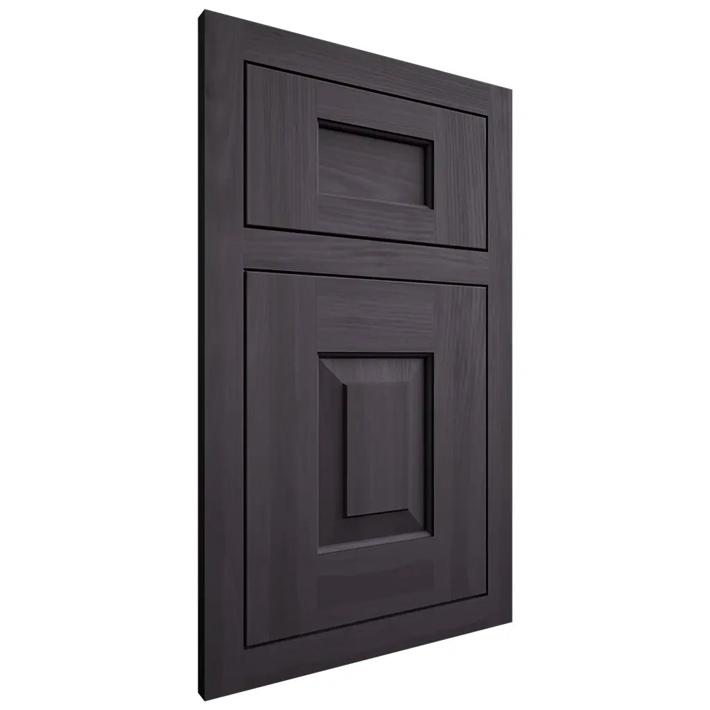 Shiloh Cabinetry Flush Inset Hamlin Hickory Plain Cut Harbor Door