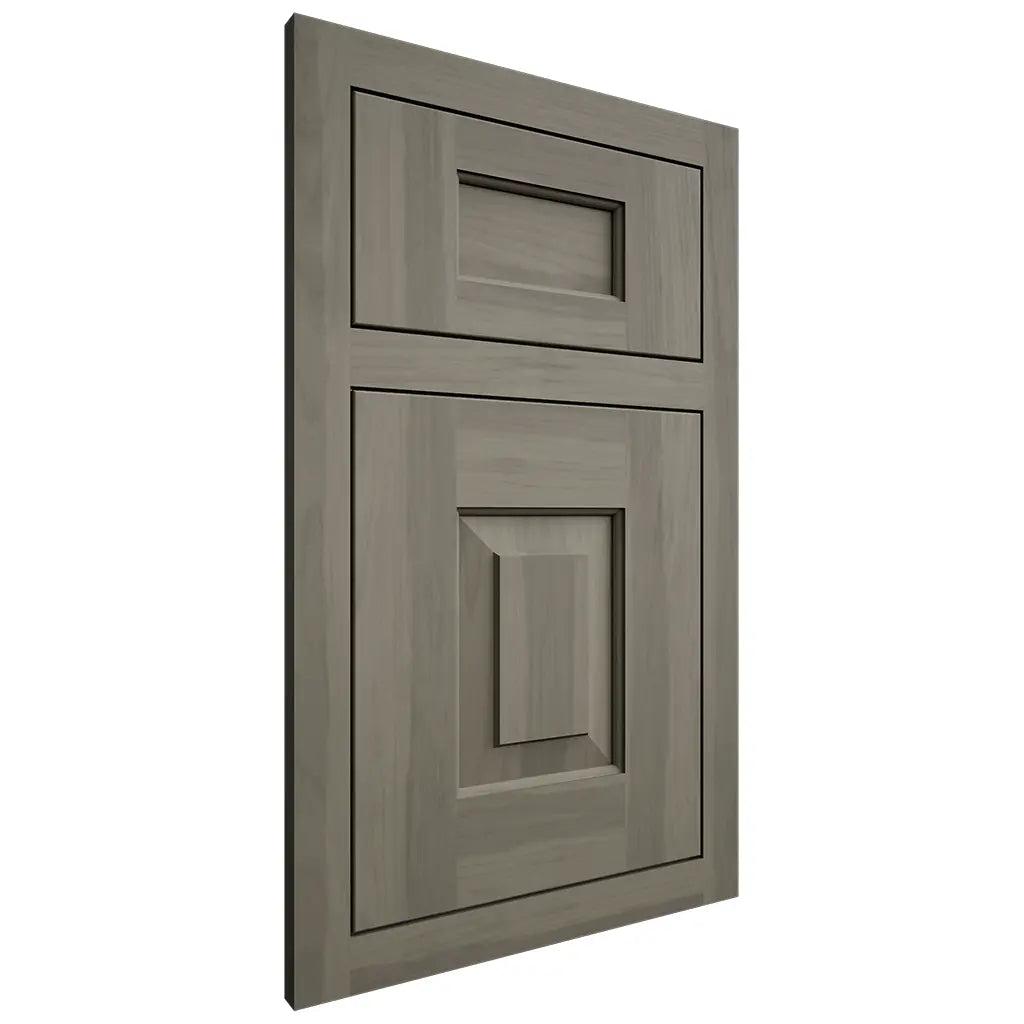 Shiloh Cabinetry Flush Inset Hamlin Hickory Plain Cut Thyme Door