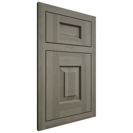 Shiloh Cabinetry Flush Inset Hamlin Hickory Plain Cut Thyme Door