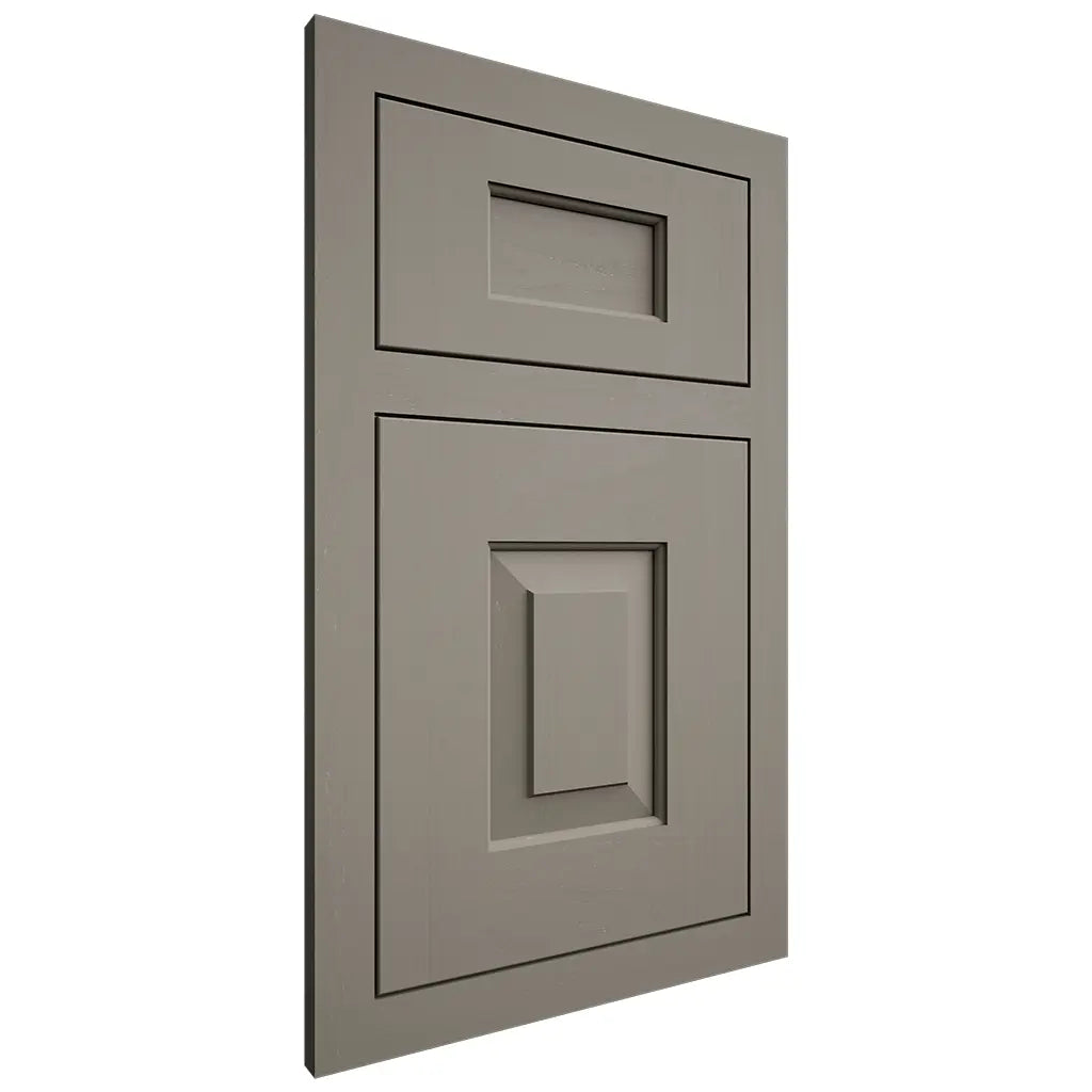 Shiloh Cabinetry Flush Inset Hamlin Maple Plain Cut Thyme Door