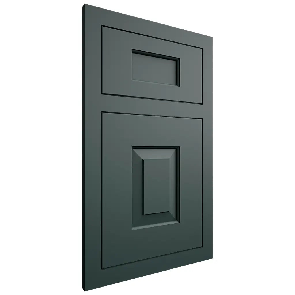 Shiloh Cabinetry Flush Inset Hamlin Paintable Billiard Green Door
