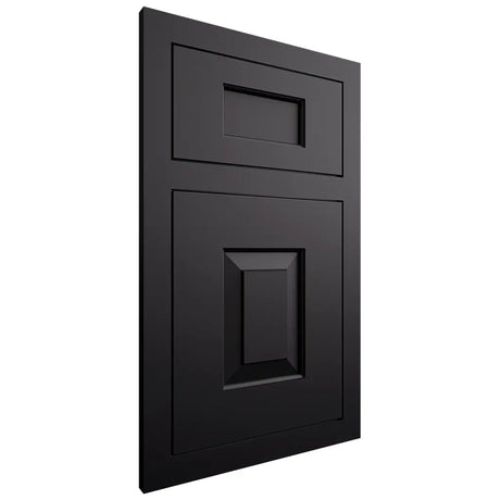 Shiloh Cabinetry Flush Inset Hamlin Paintable Black Door