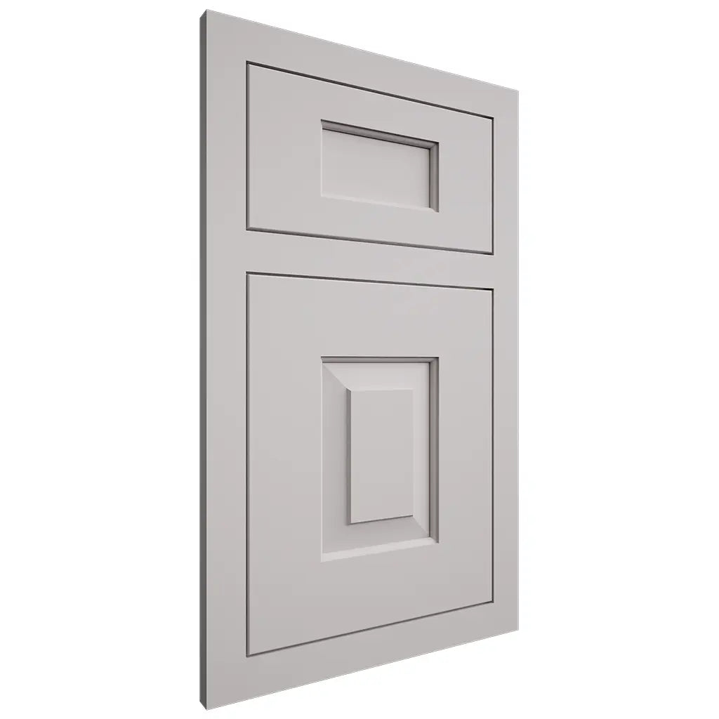Shiloh Cabinetry Flush Inset Hamlin Paintable Light French Gray Door
