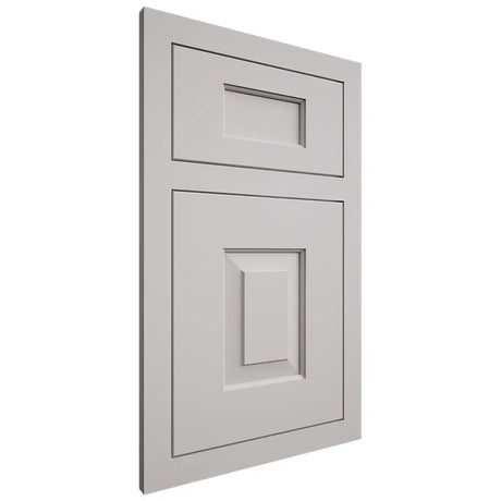 Shiloh Cabinetry Flush Inset Hamlin Paintable Light French Gray Door