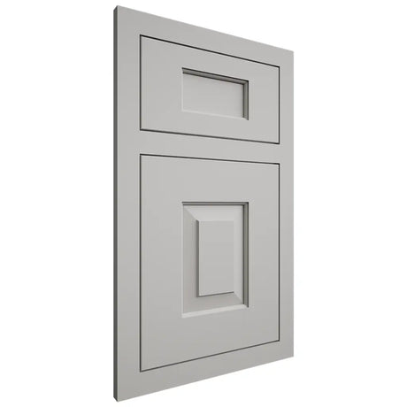 Shiloh Cabinetry Flush Inset Hamlin Paintable Unusual Gray Door