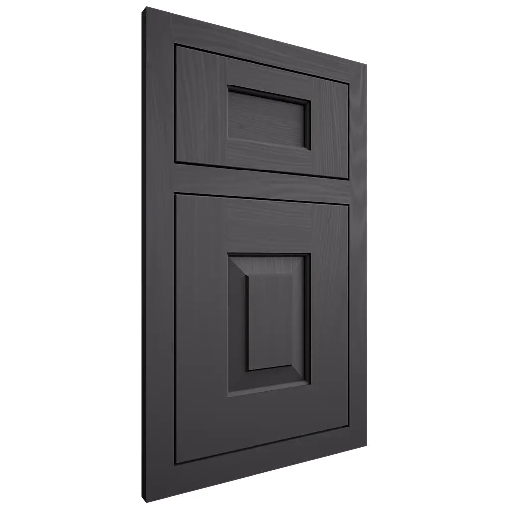 Shiloh Cabinetry Flush Inset Hamlin Poplar Plain Cut Cadet Door