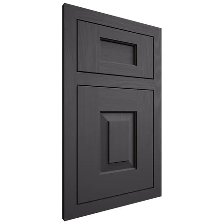 Shiloh Cabinetry Flush Inset Hamlin Poplar Plain Cut Cadet Door