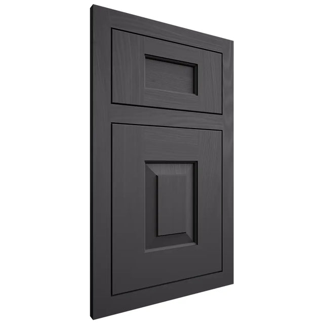 Shiloh Cabinetry Flush Inset Hamlin Poplar Plain Cut Cadet Door