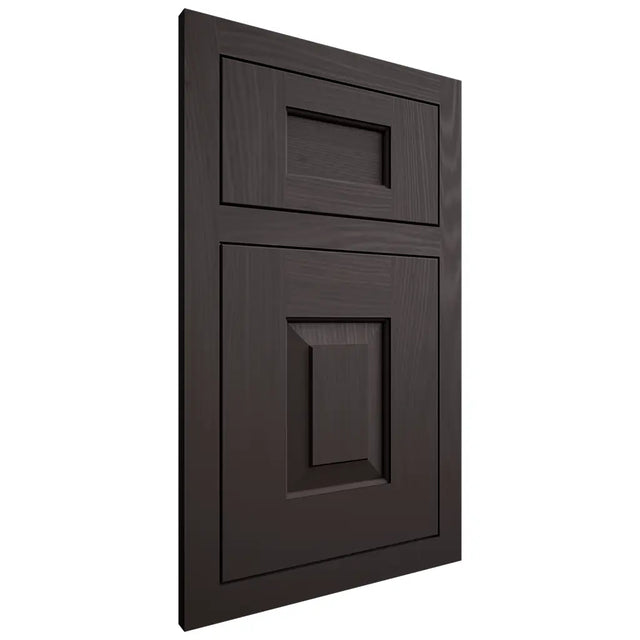 Shiloh Cabinetry Flush Inset Hamlin Poplar Plain Cut Carbon Door