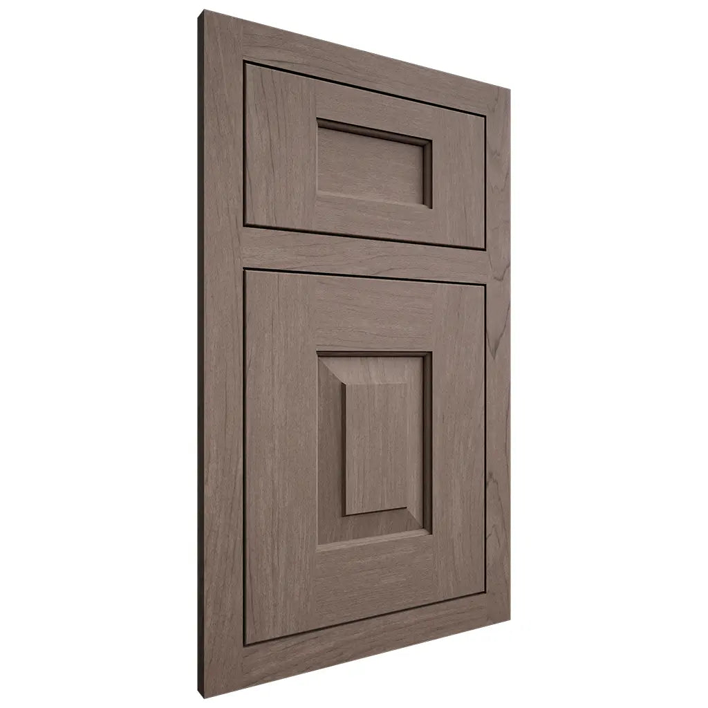Shiloh Cabinetry Flush Inset Hamlin Poplar Plain Cut River Rock Door