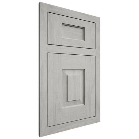 Shiloh Cabinetry Flush Inset Hamlin Poplar Plain Cut Stratus Door