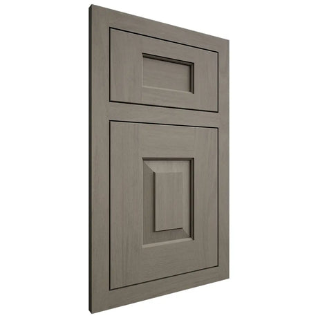 Shiloh Cabinetry Flush Inset Hamlin Poplar Plain Cut Thyme Door