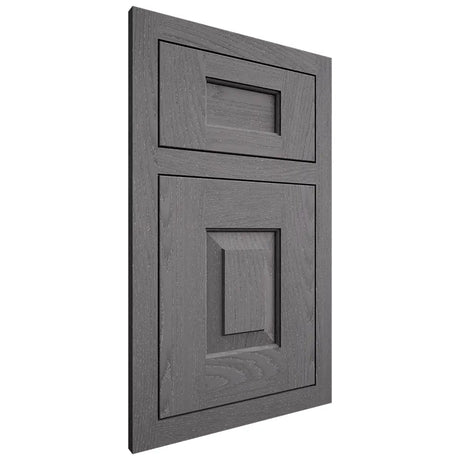 Shiloh Cabinetry Flush Inset Hamlin Red Oak Plain Cut Cadet Door