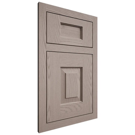 Shiloh Cabinetry Flush Inset Hamlin Red Oak Plain Cut Sterling Door