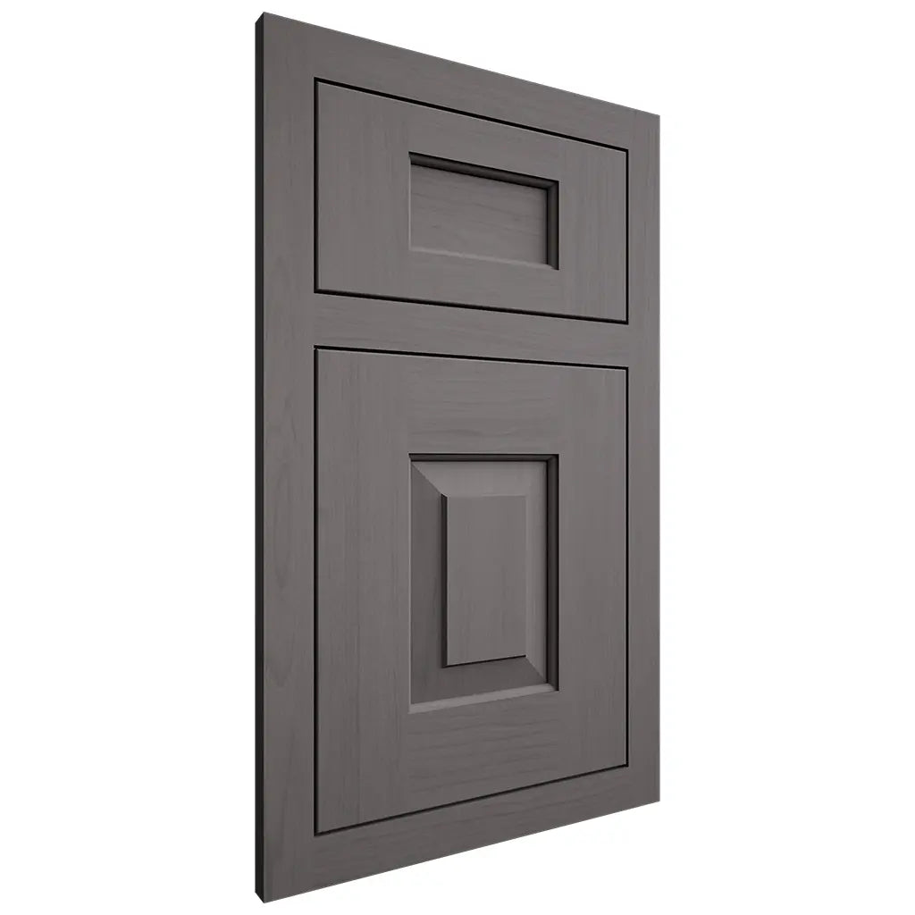 Shiloh Cabinetry Flush Inset Hamlin Walnut Plain Cut Cadet Door