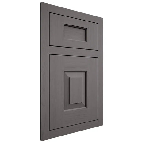 Shiloh Cabinetry Flush Inset Hamlin Walnut Plain Cut Cadet Door
