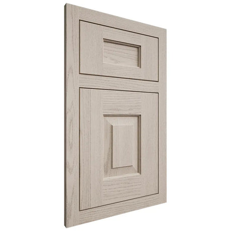 Shiloh Cabinetry Flush Inset Hamlin Walnut Plain Cut Seagull Door