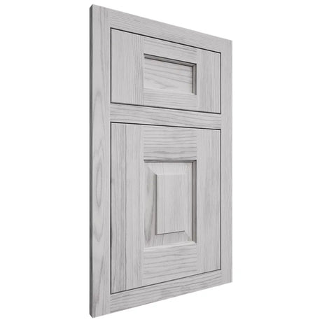 Shiloh Cabinetry Flush Inset Hamlin Walnut Plain Cut Stratus Door