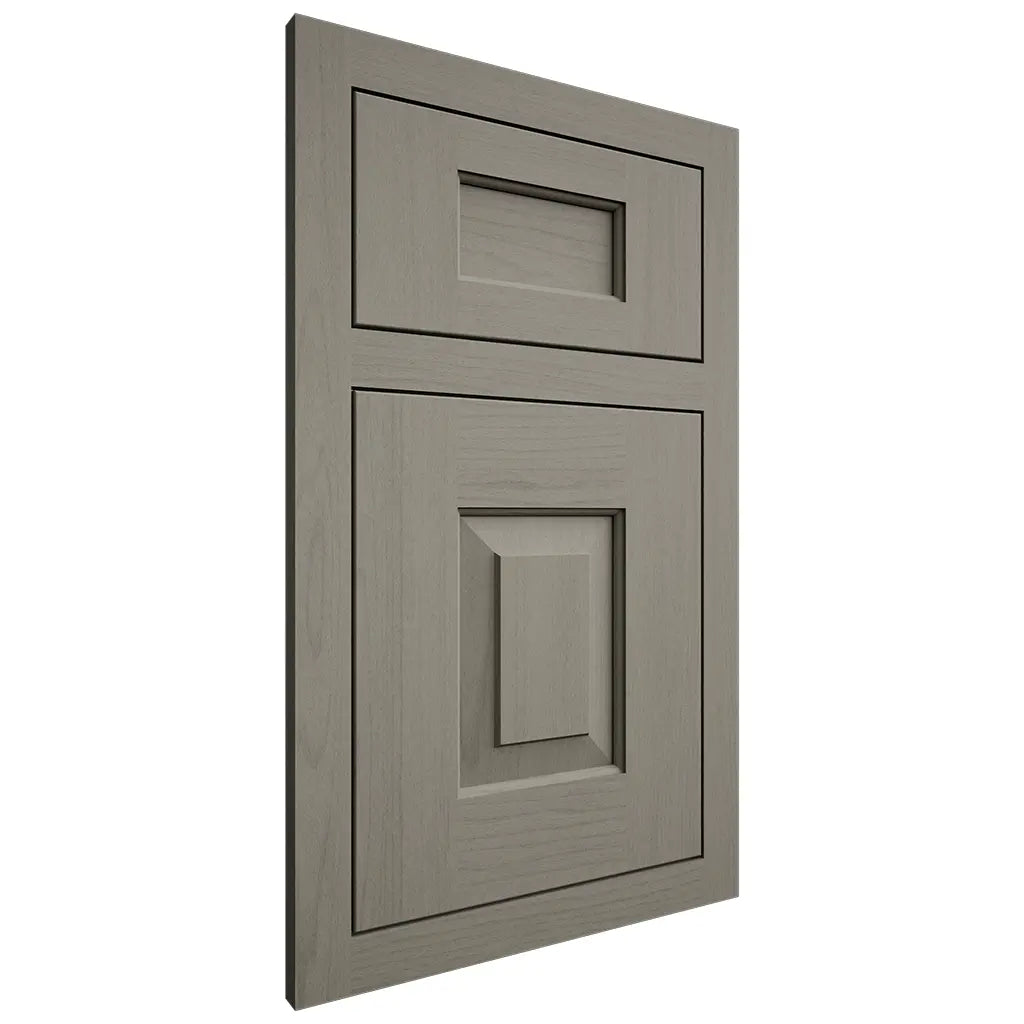 Shiloh Cabinetry Flush Inset Hamlin Walnut Plain Cut Thyme Door