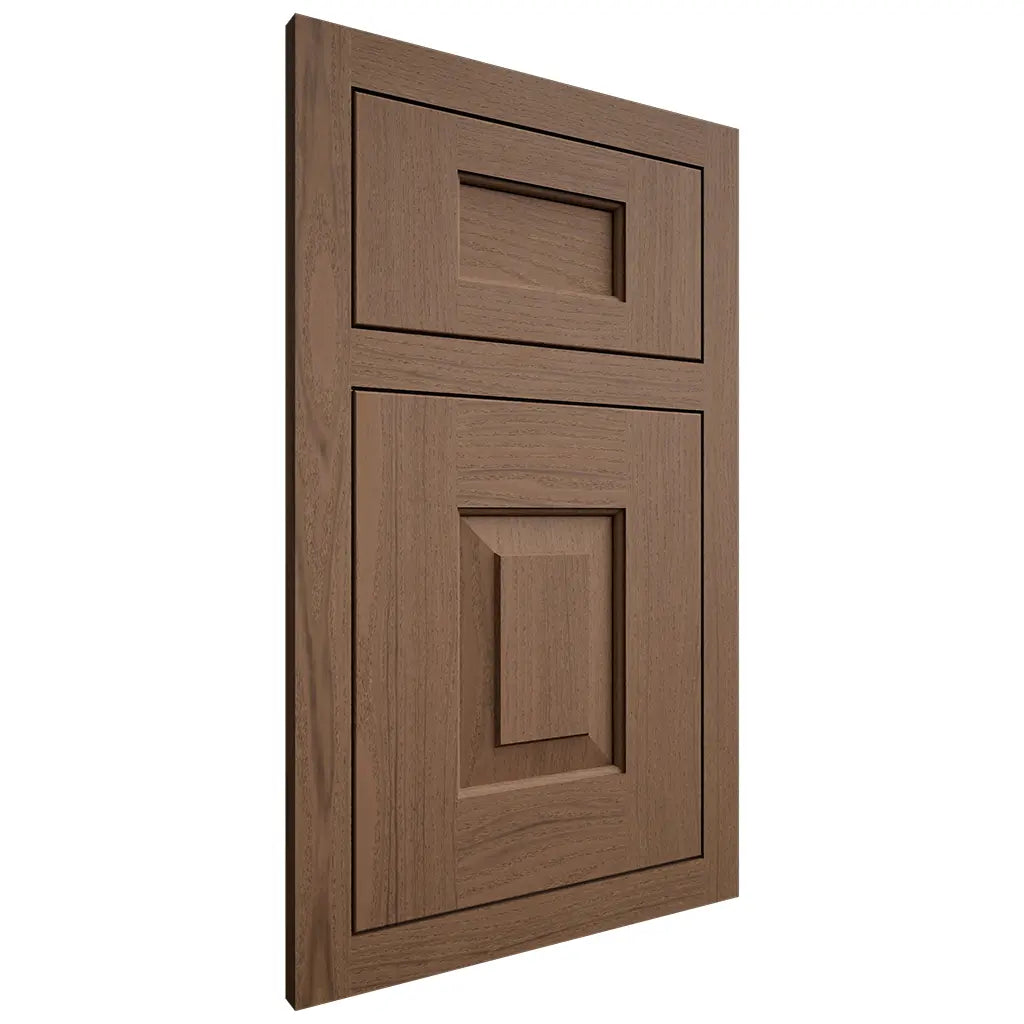 Shiloh Cabinetry Flush Inset Hamlin White Oak Plain Cut Autumn Door