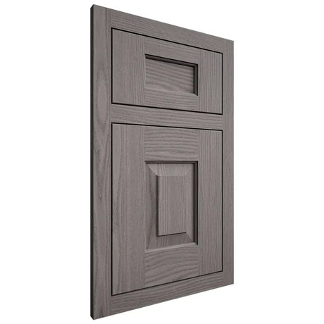 Shiloh Cabinetry Flush Inset Hamlin White Oak Plain Cut Flagstone Door