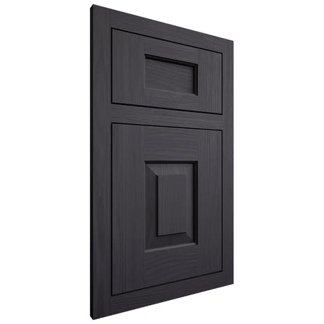 Shiloh Cabinetry Flush Inset Hamlin White Oak Plain Cut Harbor Door