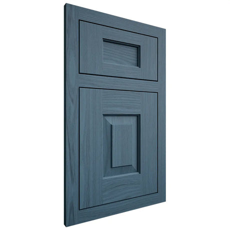Shiloh Cabinetry Flush Inset Hamlin White Oak Plain Cut Hudson Door