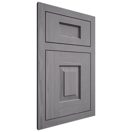 Shiloh Cabinetry Flush Inset Hamlin White Oak Plain Cut Sterling Door