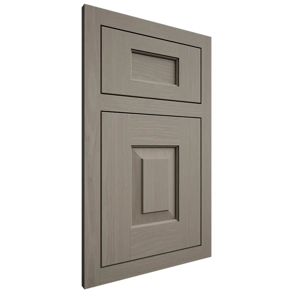 Shiloh Cabinetry Flush Inset Hamlin White Oak Plain Cut Thyme Door
